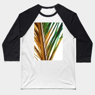 Peacock feather under the microscope Baseball T-Shirt